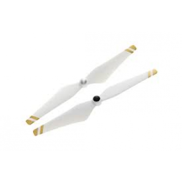 Props 9450 Self-Tightening (Composite Hub, White with Gold Stripes)